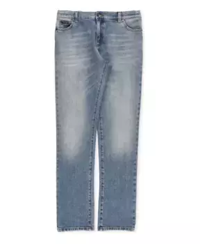 Легкие хлопковые джинсы Dolce & Gabbana, синий