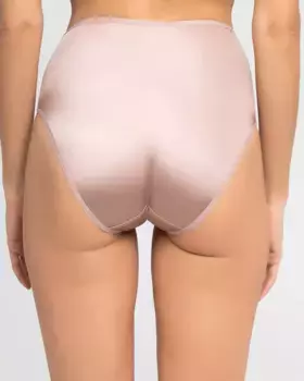 Легкие корректирующие утягивающие трусики из атласной микрофибры Playtex, цвет Natural