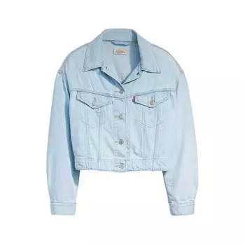 Легкие куртки для вечеринок в стиле дальнобойщика Levis, синий