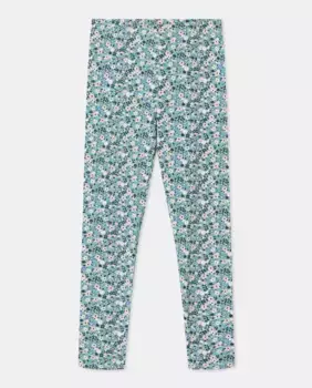 Легкие леггинсы для девочек с принтом по всей поверхности Kids El Corte Ingls, зеленый