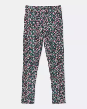 Легкие леггинсы для девочек с принтом по всей поверхности Kids El Corte Ingls, синий