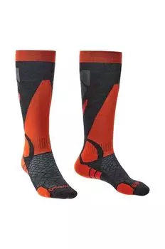 Легкие лыжные носки Merino Performance. Bridgedale, серый