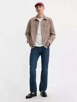 Легкие мужские джинсы 501 оригинального кроя Levi's, цвет Its Not Too Late - Dark Wash - Non-Stretch
