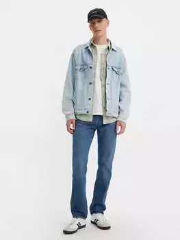 Легкие мужские джинсы 501 оригинального кроя Levi's, цвет Honeybee - Dark Wash - Non-Stretch