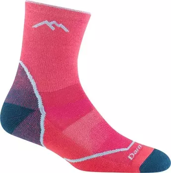 Легкие носки Hiker Micro Crew — детские Darn Tough, розовый