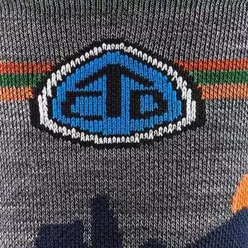 Легкие носки с подушкой CDT Micro Crew Darn Tough, цвет Eclipse