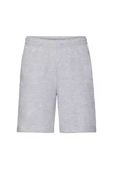Легкие повседневные флисовые шорты (240 GSM) Fruit of the Loom, серый
