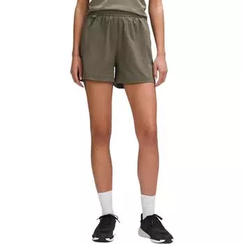 Легкие повседневные шорты серии SS24 для женщин Lululemon, Army Green/Army Green