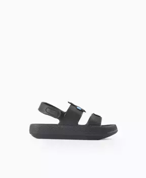 Легкие резиновые сандалии для мальчиков с мотивом Бэтмена Zippy, черный