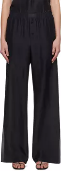Легкие шелковые пижамные брюки MM6 Maison Margiela