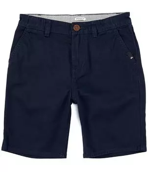 Легкие шорты-чинос на каждый день Quiksilver Big Boys 8–16, синий