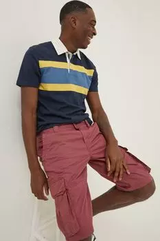 Легкие шорты карго FatFace Bude Fat Face, розовый