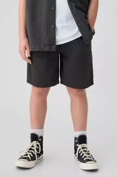 Легкие шорты с хлопковой текстурой (4–13 лет) Gap, серый