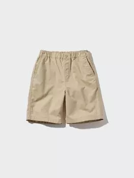 Легкие шорты твил Uniqlo, цвет 31 бежевый