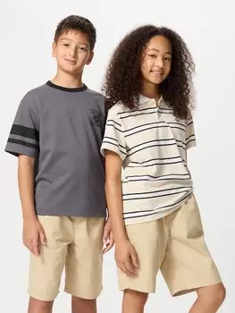 Легкие шорты Uniqlo, бежевый