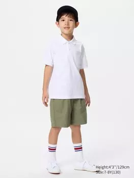 Легкие шорты Uniqlo, зеленый