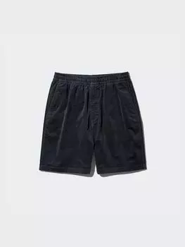 Легкие шорты вельвет Uniqlo, серый