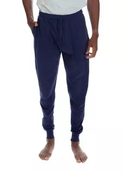 Легкие спортивные брюки с мягкими манжетами для отдыха Unsimply Stitched, темно-синий