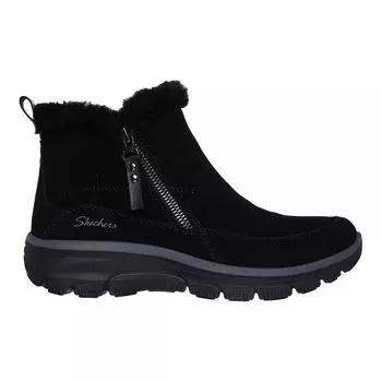 Легкие женские ботинки Skechers Relaxed Fit с крутой молнией Skechers, черный