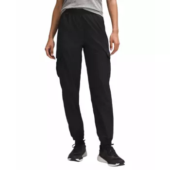 Легкие женские брюки-карго со средней посадкой для походов Lululemon, черный