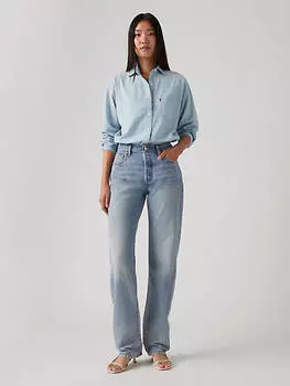 Легкие женские джинсы 501 90-х годов Levi's, цвет Fun Flare - Medium Wash