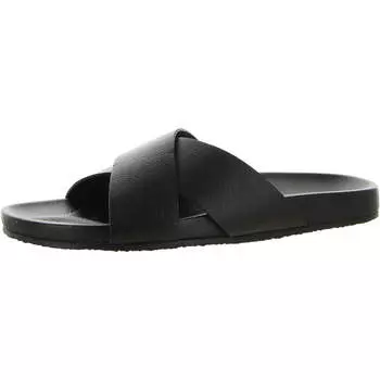 Легкие женские кожаные сандалии-слайды Seychelles, черный