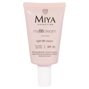 Легкий bb-крем с spf30 для фарфоровой кожи Miya Cosmetics Mybbcream, 40 мл