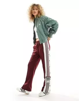 Легкий бомбер цвета хаки adidas Originals