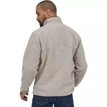 Легкий флисовый пуловер Synchilla Snap-T мужской Patagonia, цвет Oatmeal Heather
