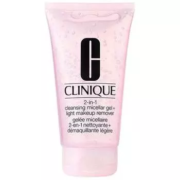 Легкий гель для очищения и снятия макияжа с кожи, 150 мл Clinique, Cleansing Micellar Gel + Light Makeup Remover