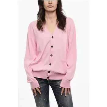 Легкий хлопковый кардиган с двойными нагрудными карманами Dsquared2, Multicolor