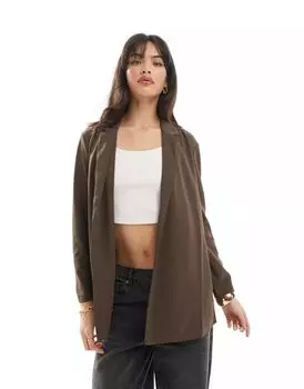 Легкий комбинезон шоколадного цвета JDY