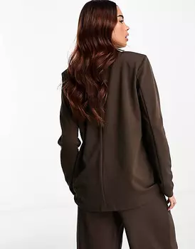 Легкий комбинезон шоколадного цвета JDY