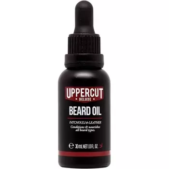Легкий кондиционер для бороды Beard Oil с эфирными маслами, 30 мл, Uppercut Deluxe
