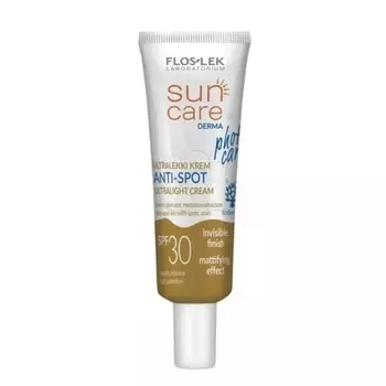 Легкий крем для лица Sun Care Derma SPF30 30 мл Floslek Assorted