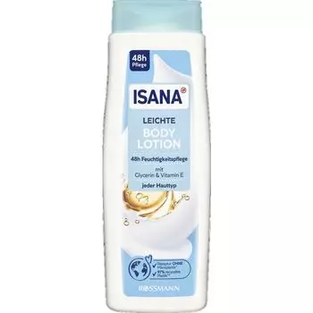 Легкий лосьон для тела ISANA, 400 ml