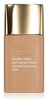 Легкий матирующий тональный крем SPF 20 Este Lauder Double Wear Sheer Long-Wear Makeup SPF 20, оттенок 3W1 Tawny 30 мл