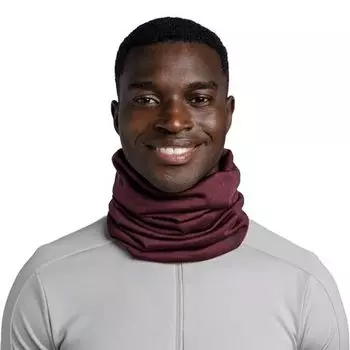 Легкий многофункциональный головной убор из шерсти мериноса Buff, цвет Garnet
