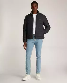 Легкий мужской пуховик Calvin Klein Jeans, чёрный