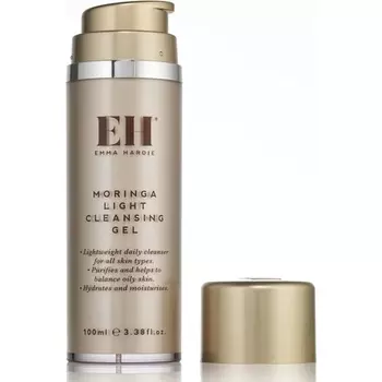 Легкий очищающий гель Moringa 100 мл - глубоко очищает и сужает поры, Emma Hardie