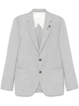 Легкий пиджак Lardini, серый