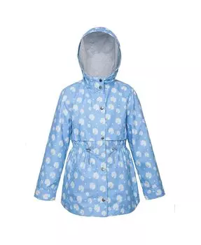 Плащ-дождевик Rokka&Rolla, светло-голубой