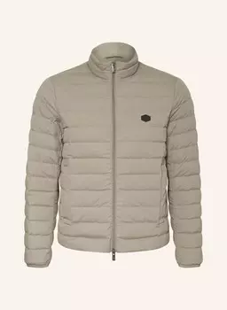 Легкий пуховик EMPORIO ARMANI, серый