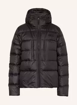 Легкий пуховик hi PICTURE, черный
