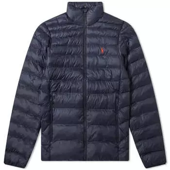 Легкий пуховик из переработанного материала Polo Ralph Lauren