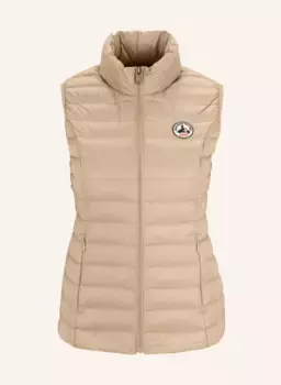 Легкий пуховик seda Jott, бежевый