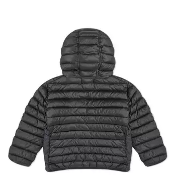 Легкий пуховик Stone Island Junior для детей, черный