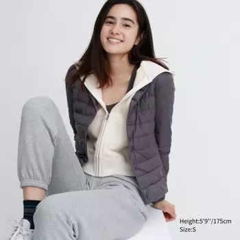 Легкий пуховик Uniqlo Ultra Light Down Compact, серый