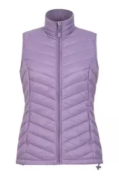 Легкий пуховый жилет без рукавов — женский Mountain Warehouse, фиолетовый