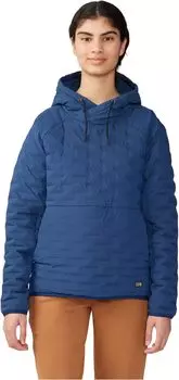 Легкий пуловер с капюшоном Stretchdown Mountain Hardwear, цвет Outer Dark